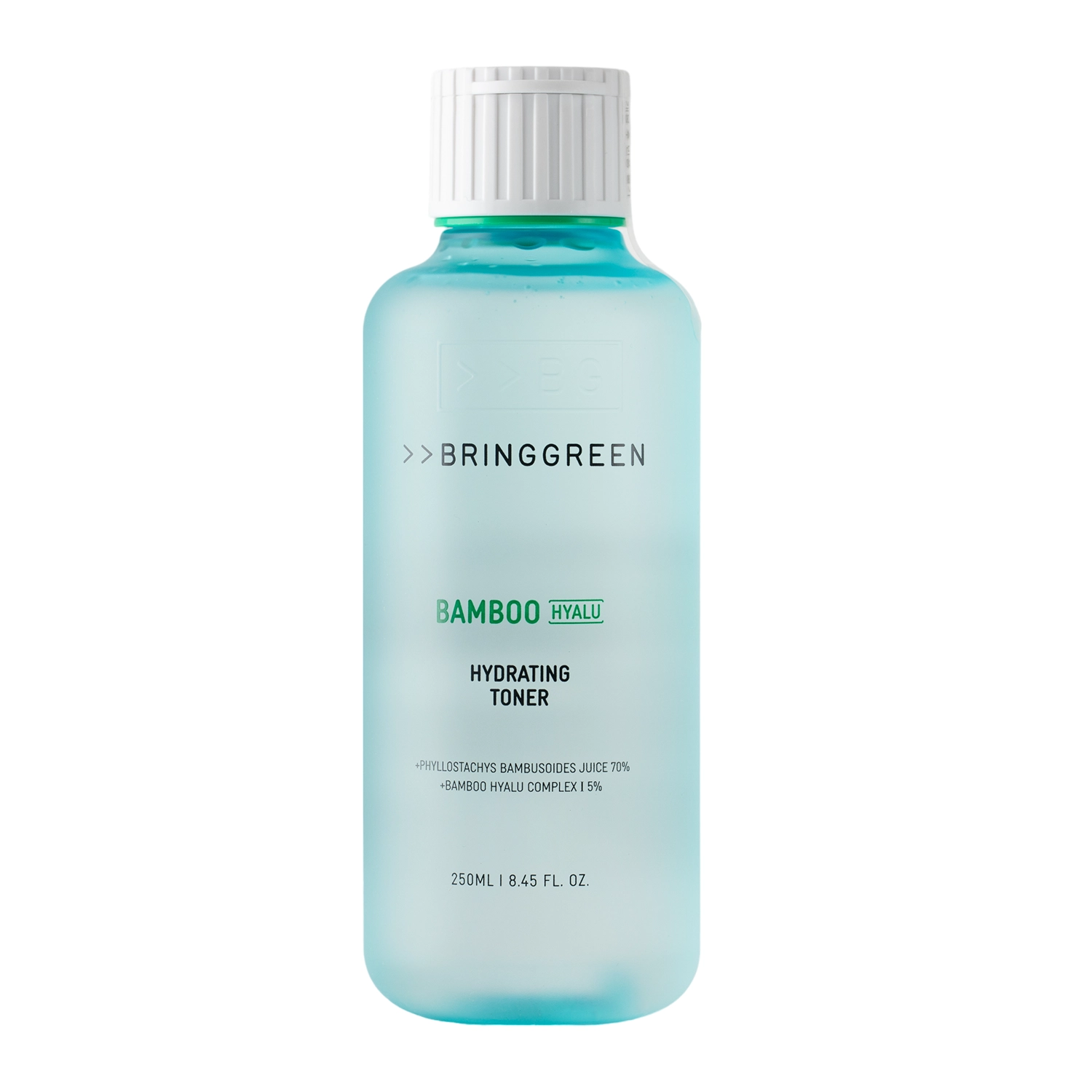 Bring Green -  Bamboo Hyalu Hydrating Toner Jumbo - Tonikum na obličej s bambusovou šťávou - 250 ml