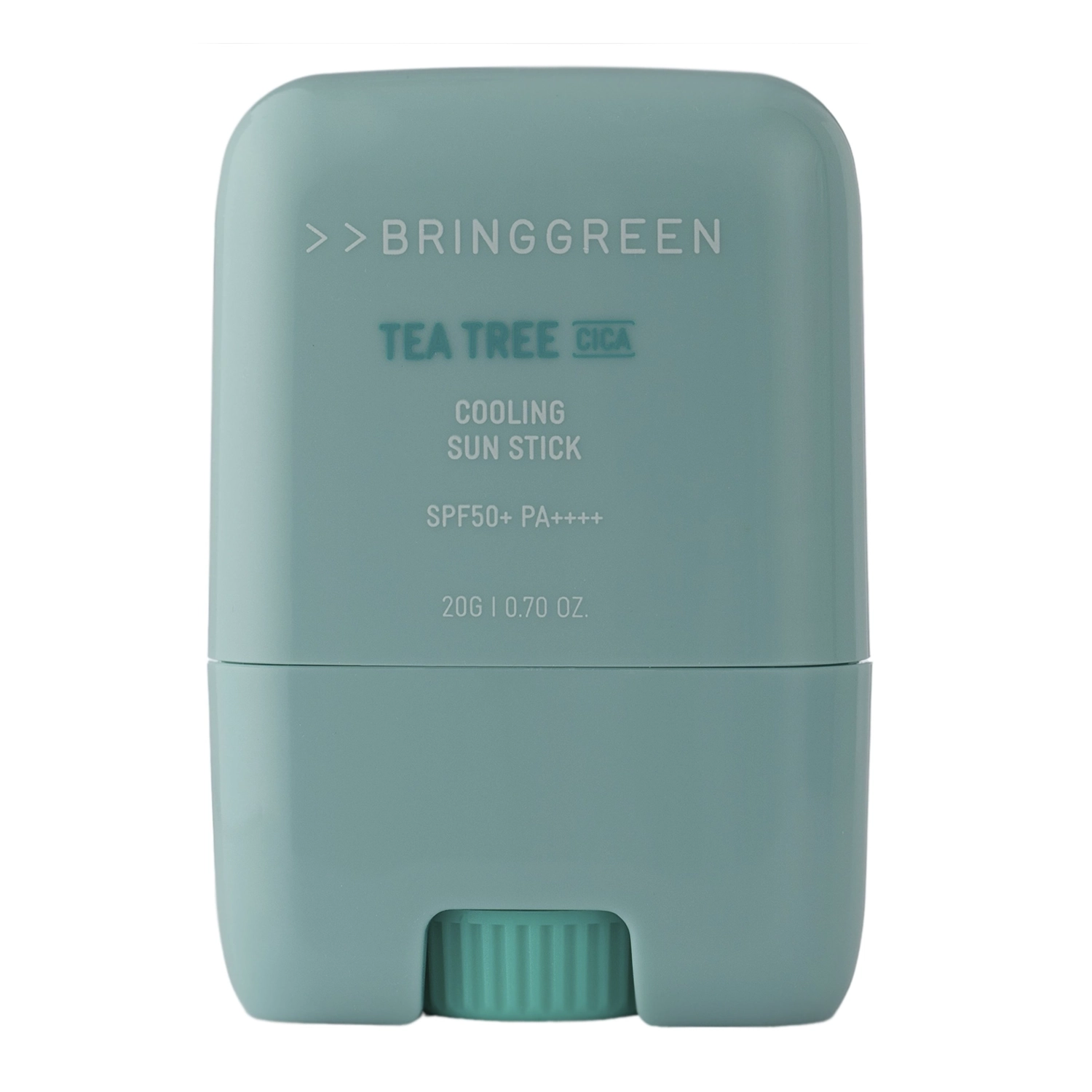 Bring Green - Tea Tree Cica Cooling Sun Stick SPF 50+ PA++++ - Opalovací krém v tyčince - 20 g