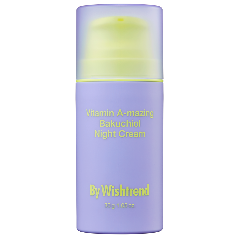 By Wishtrend - Vitamin A-mazing Bakuchiol Night Cream - Noční krém s vitamínem A a bakuchiolem - 30 ml