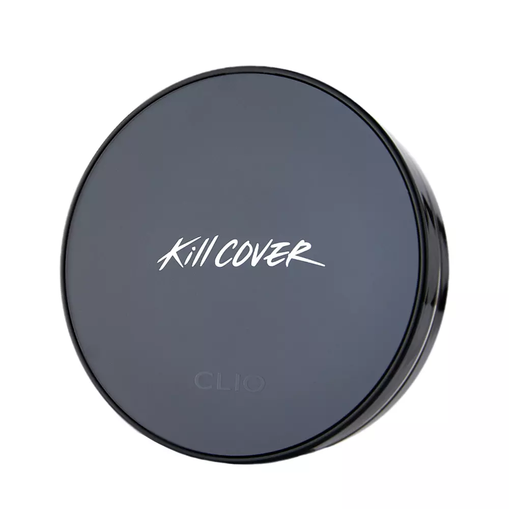 CLIO - Kill Cover Founwear Cushion All New Set SPF50+ PA+++ - Vanilla - Make-up v houbičce včetně náhradního balení - 2x 15 g
