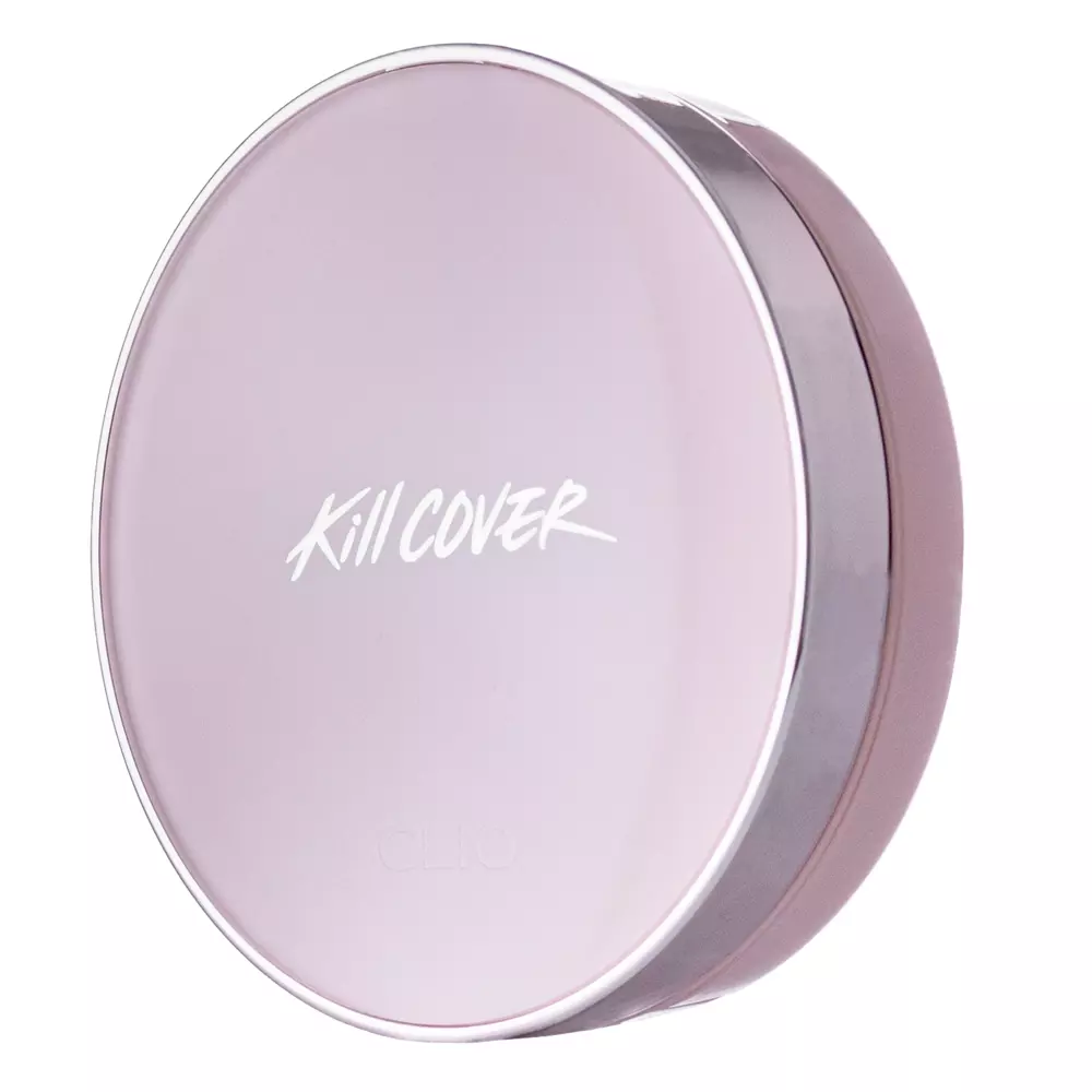 CLIO - Kill Cover Glow Fitting Cushion SPF50 PA+++ - 3 Linen - Lehký make-up v houbičce - 30 g