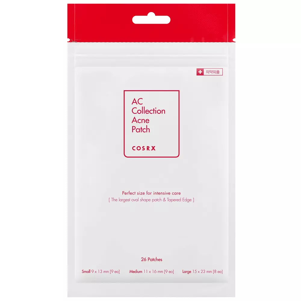 COSRX - AC Collection Acne Patch - Hojivé náplasti s pupečníkem asijským - 26 ks