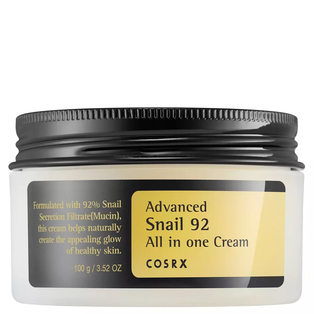 COSRX - Advanced Snail 92 All in One Cream - Multifunkční pleťový krém se šnečím slizem - 100 g