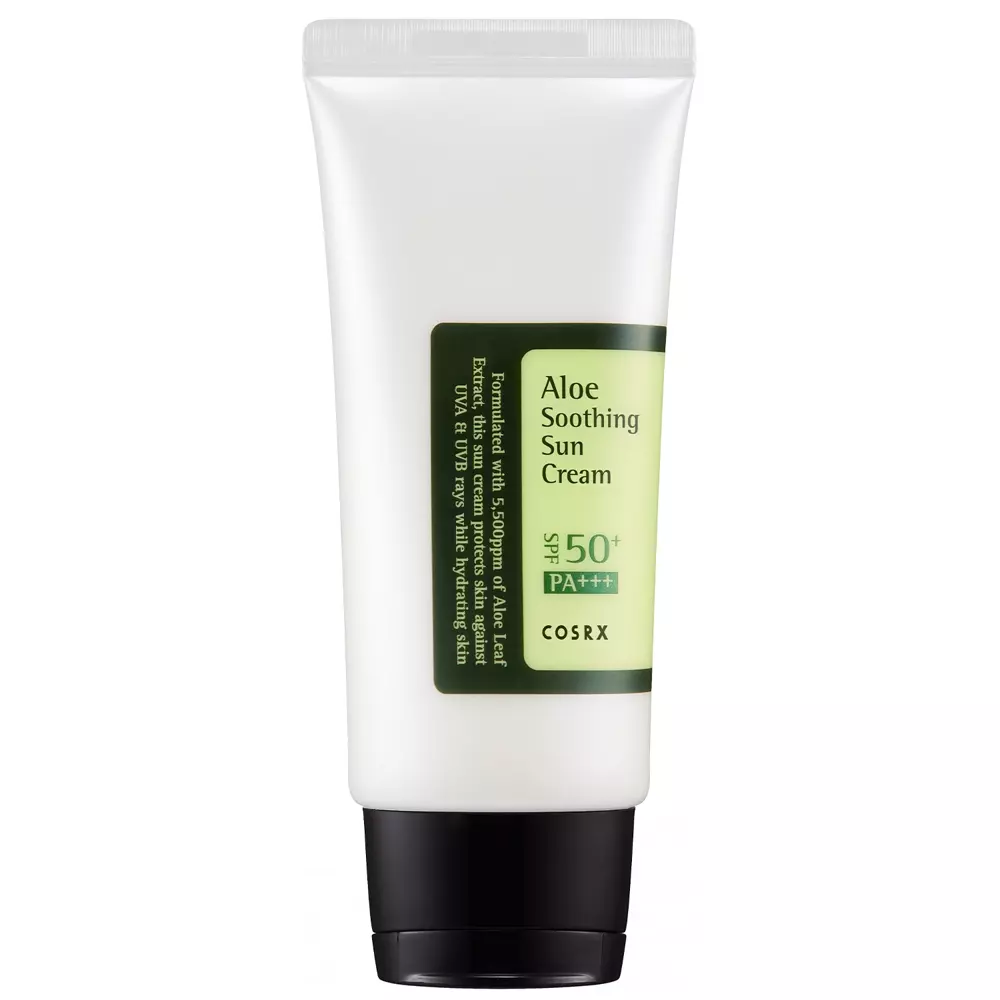 COSRX - Aloe Soothing Sun Cream SPF 50+/PA+++ - Hydratační krém s ochranným faktorem - 50 ml