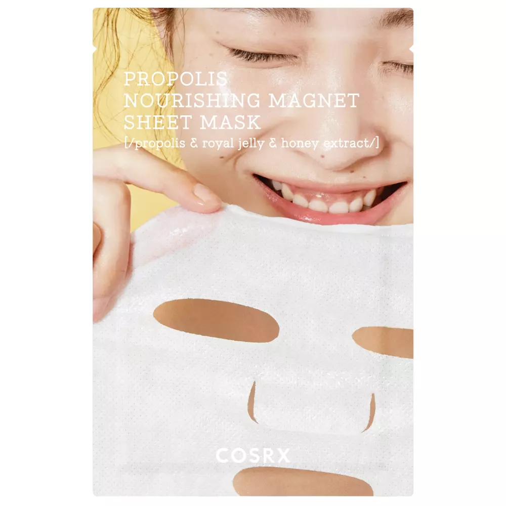 COSRX - Full Fit Propolis Nourishing Magnet Sheet Mask - Vyživující plátýnková maska s propolisem - 21 ml