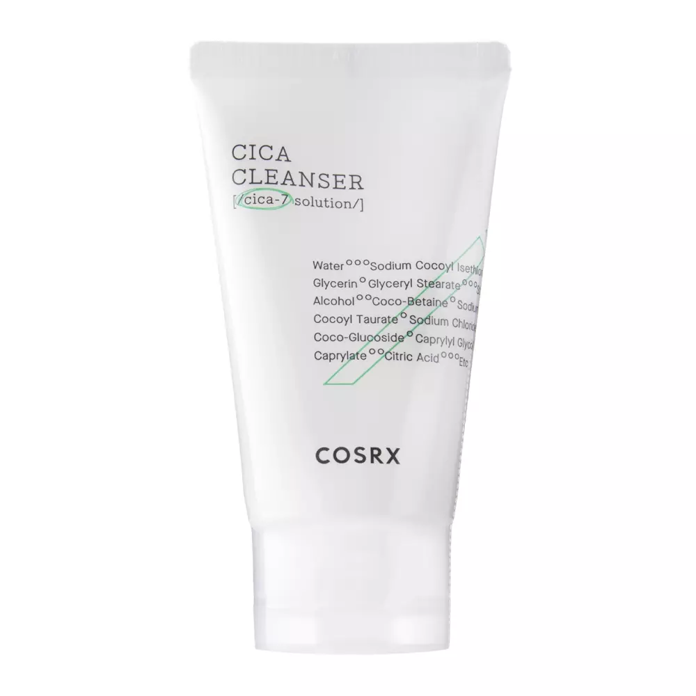 COSRX - Pure Fit Cica Cleanser - Jemný mycí gel na obličej - 50 ml