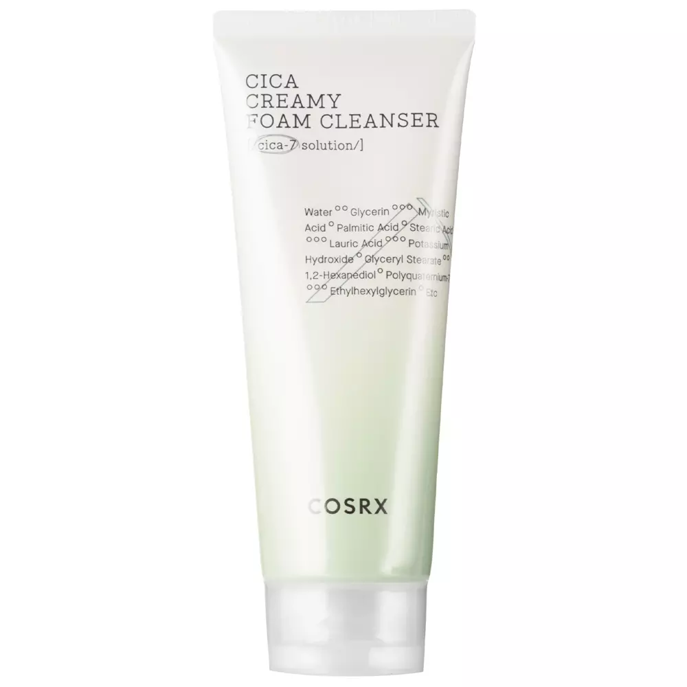 COSRX - Pure Fit Cica Creamy Foam Cleanser - Čisticí pěna na obličej - 150 ml