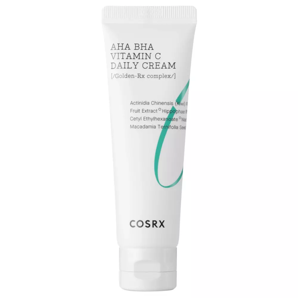 COSRX - Refresh AHA BHA Vitamin C Daily Cream - Krém s vitamínem C sjednocující tón pleti - 50 ml