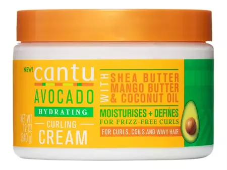 Cantu - Avocado - Hydrating Curling Cream - Hydratační krém na vlny a kudrny - 340 g