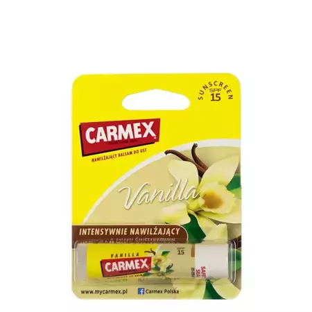 Carmex - Vanilla - Tuhý balzám na rty - Vanilka - 4,25 g