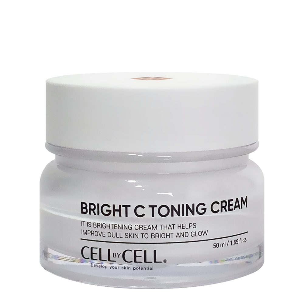 Cell by Cell - Bright C Toning Cream - Rozjasňující krém na obličej - 50 ml 