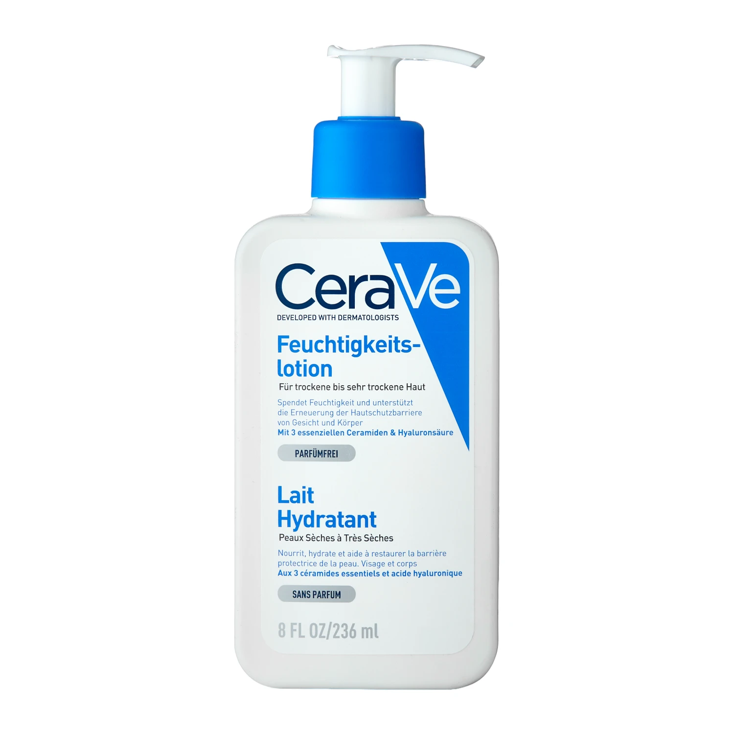 CeraVe - Hydratační emulze na obličej i tělo s ceramidy - 236 ml