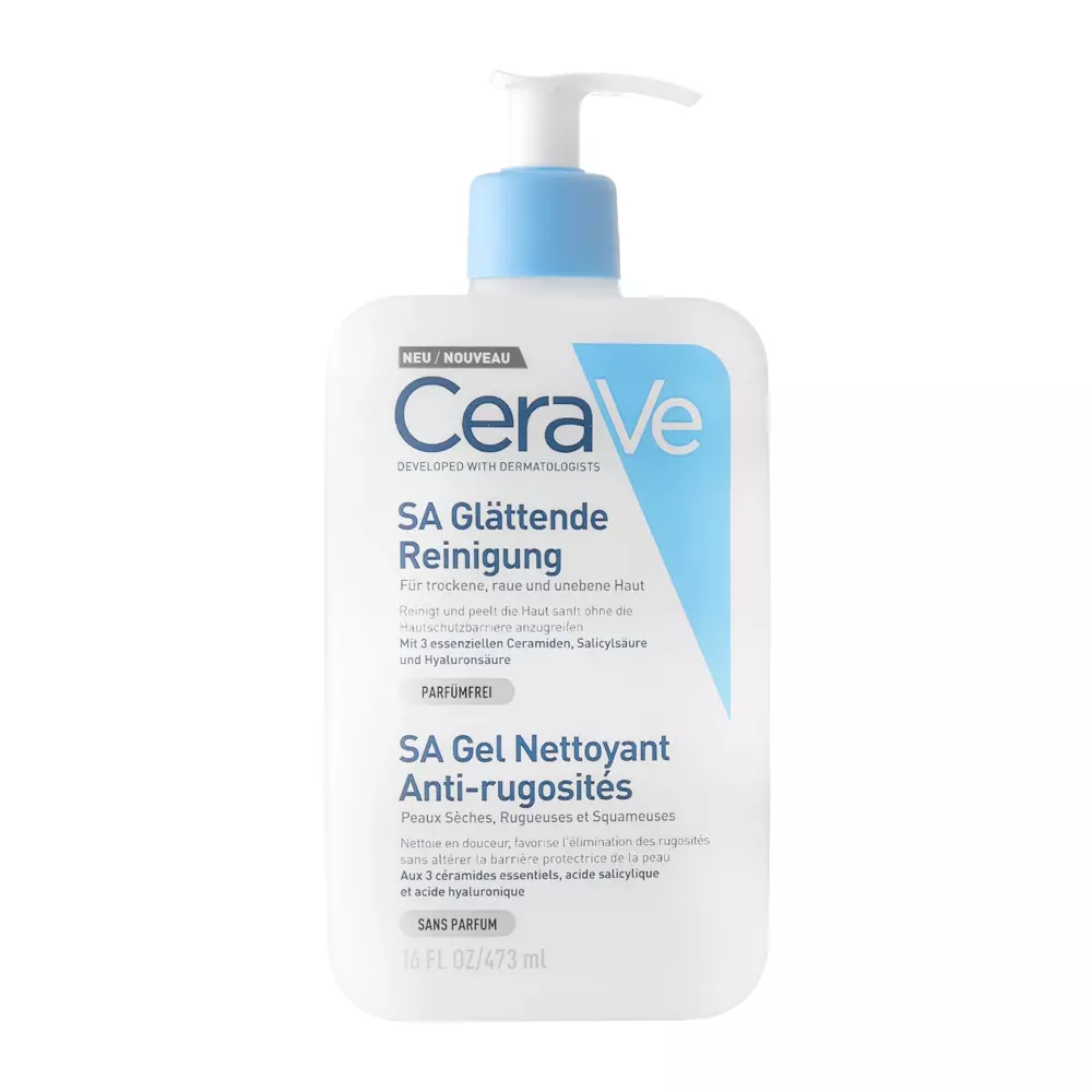 CeraVe - SA - Vyhlazující mycí gel - 473 ml