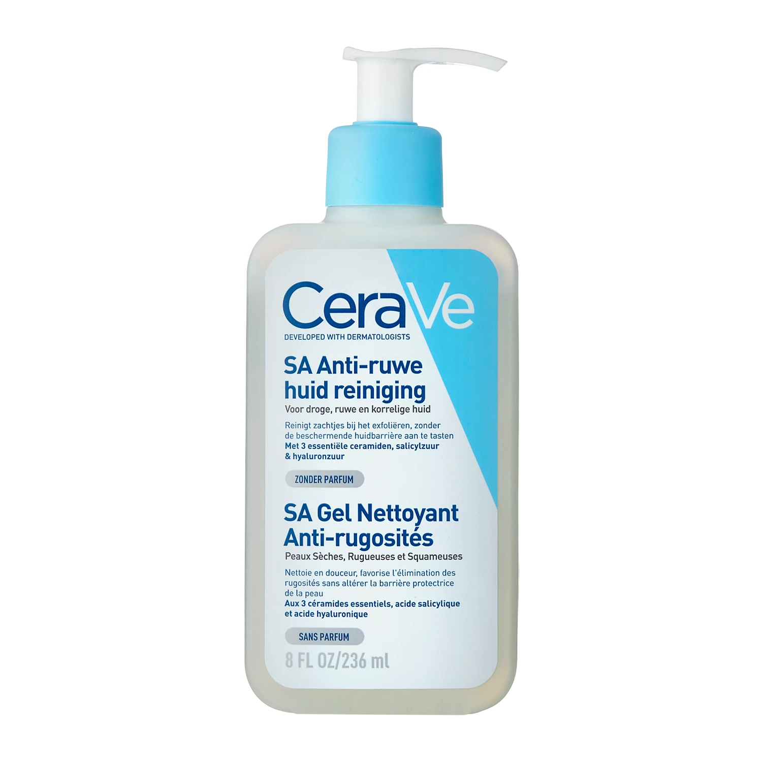 CeraVe - SA - Změkčující čisticí gel - 236 ml