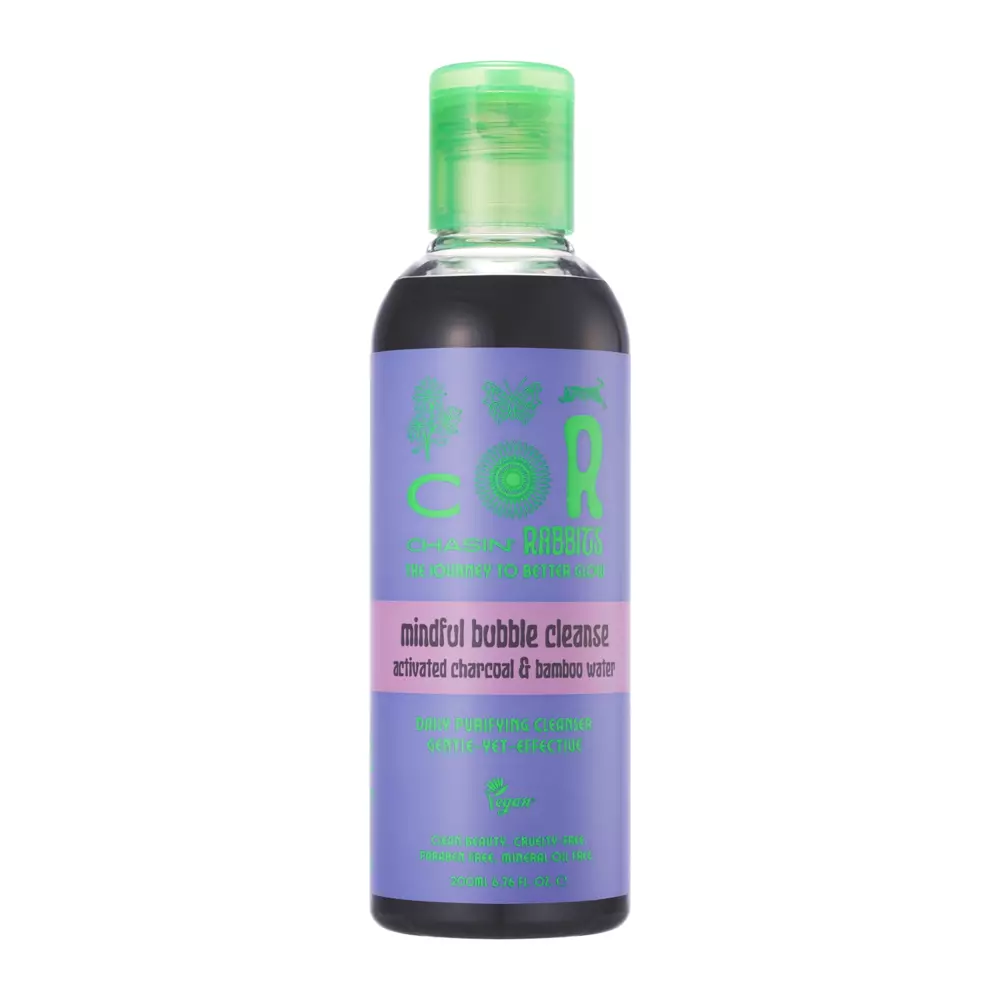 Chasin’ Rabbits - Mindful Bubble Cleanser - Mycí emulze s aktivním uhlím - 200 ml