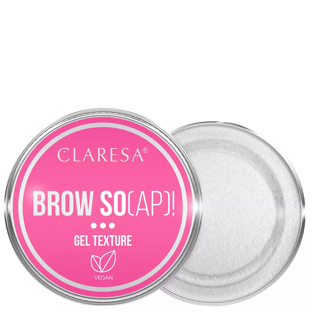 Claresa - Brow SO(AP)! - Mýdlo na obočí - 30 ml