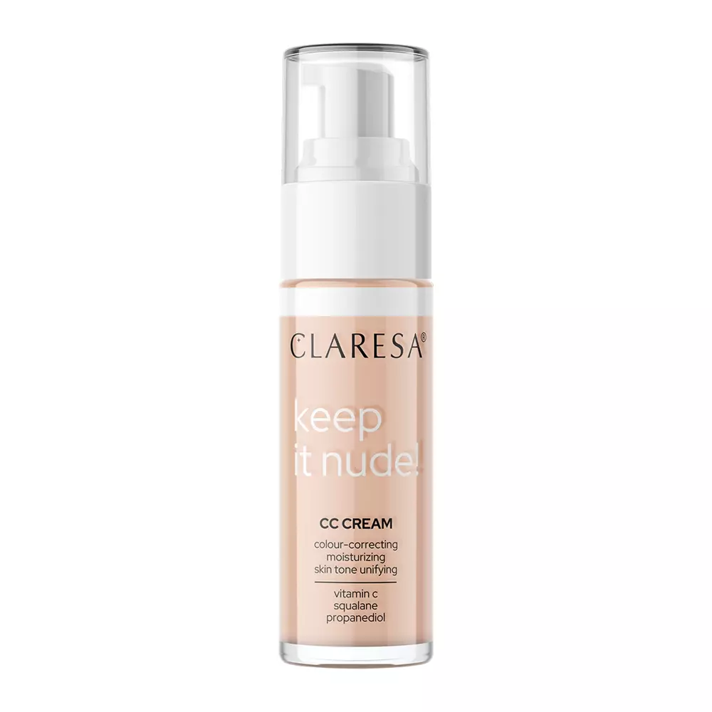 Claresa - Keep It Nude! - Hydratační make-up sjednocující tón pleti - 104 Nude - 30 ml