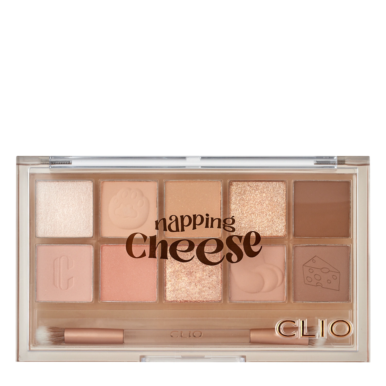 Clio - Pro Eye Palette - Koshort in Seoul Limited - Paletka očních stínů - 019 Napping Cheese - 6 g