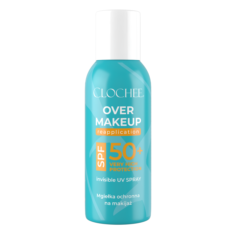 Clochee - Over Makeup Reapplication SPF50 - Ochranný sprej na make-up - 75 ml