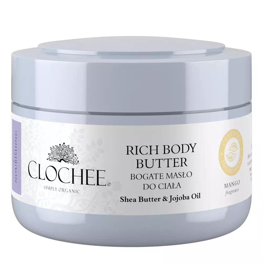 Clochee - Rich Body Butter - Bohaté tělové máslo - mango - 250 ml