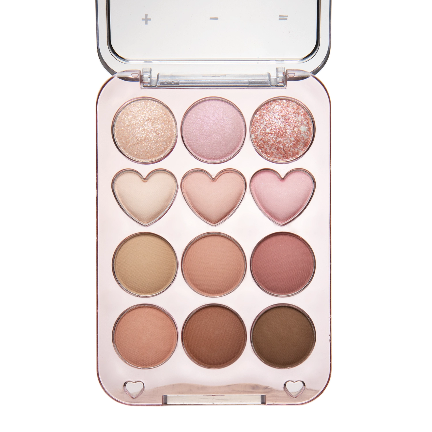 Colorgram - Pin Point Eyeshadow Palette - Paleta očních stínů - 02 Pink + Mauve - 9,9 g