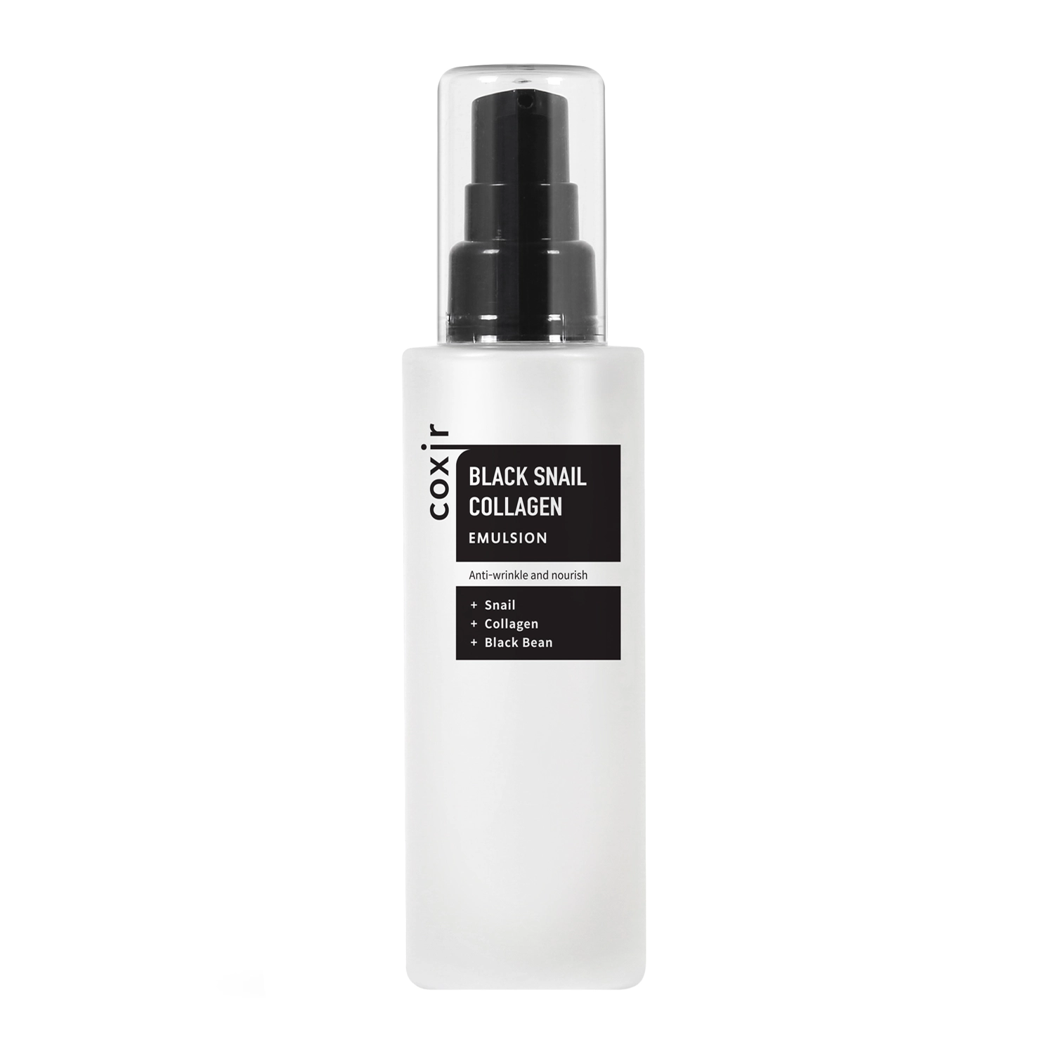 Coxir - Black Snail Collagen Emulsion - Emulze s hlemýždím slizem proti vráskám  - 100 ml