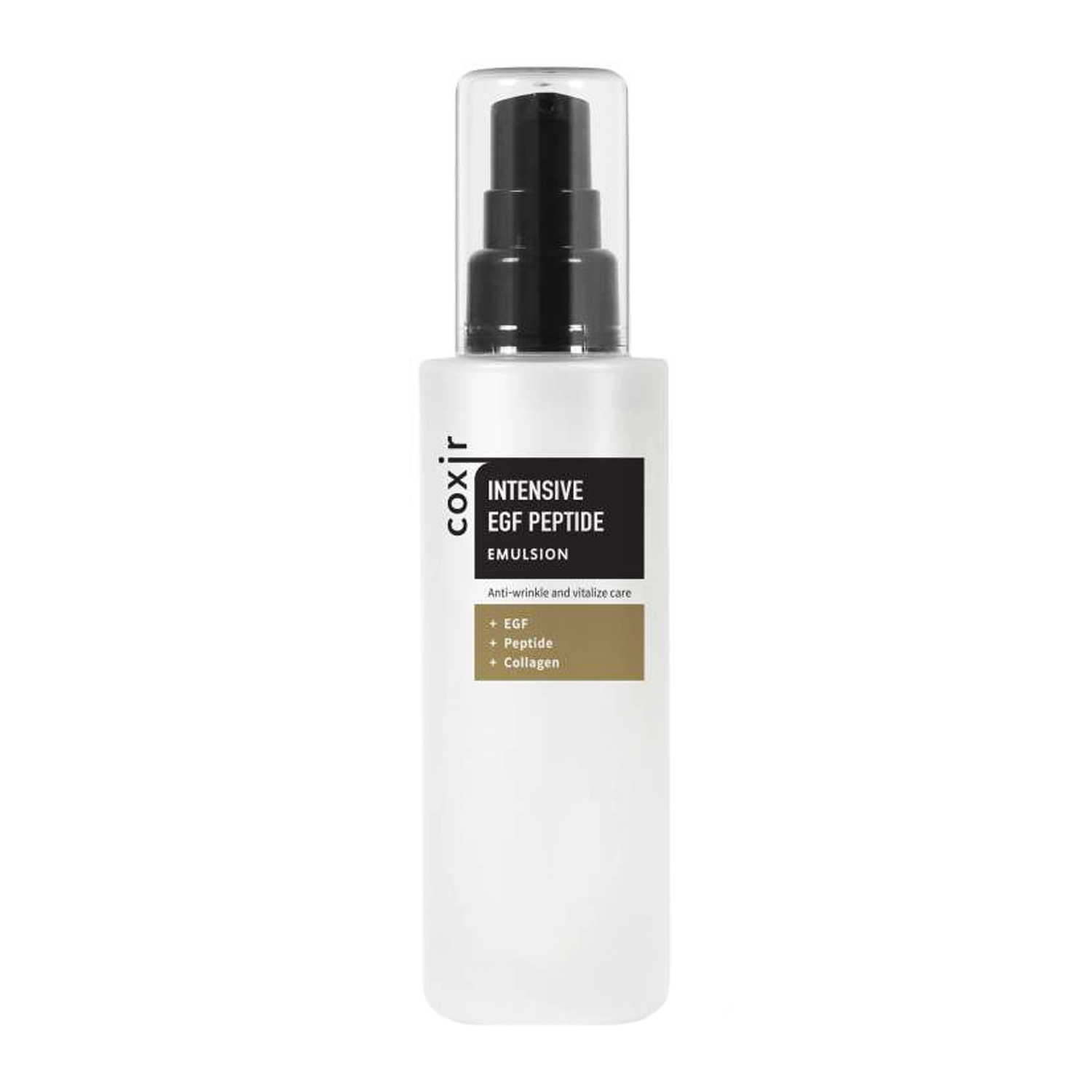 Coxir - Intensive EGF Peptide Emulsion - Zpevňující emulze na obličej s peptidy - 100 ml