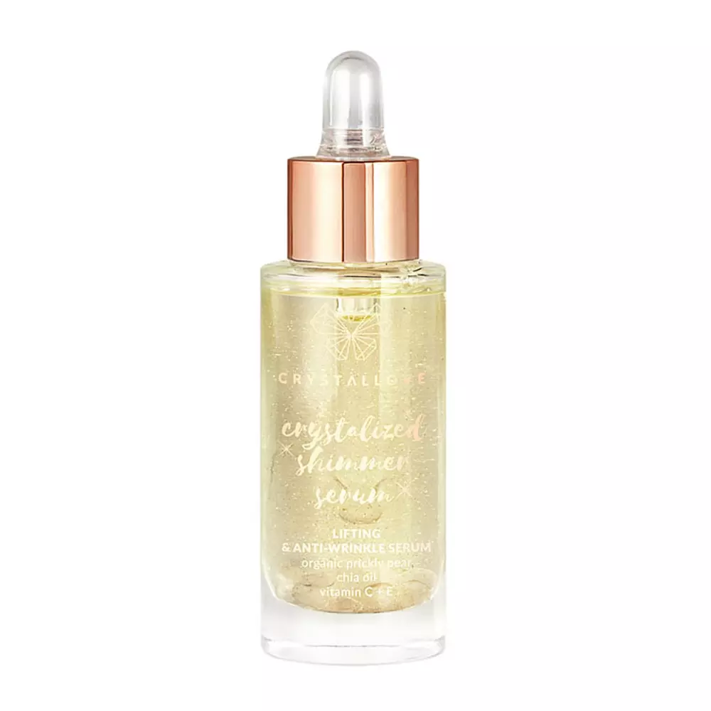 Crystallove - Clear Guartz Shimmer Serum - Pleťové sérum s čirým křemenem a opuncií - 30 ml