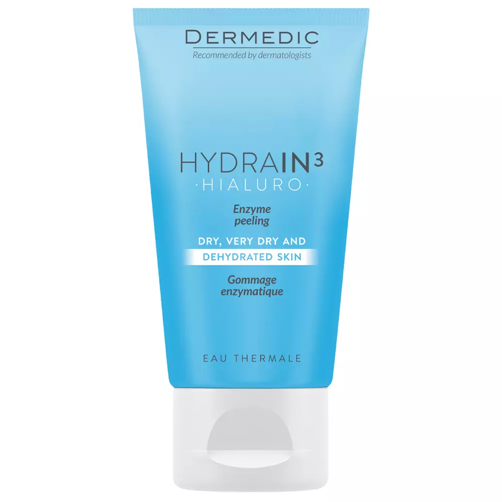 Dermedic - Hydrain3 Hialuro - Enzymatický peeling na obličej - 50 ml