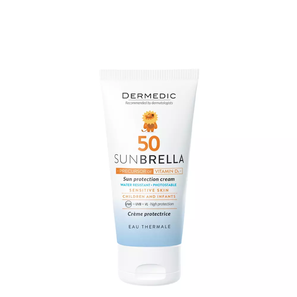 Dermedic - Sunbrella Baby SPF50 - Ochranný SPF krém pro děti od 1 měsíce - 50 ml