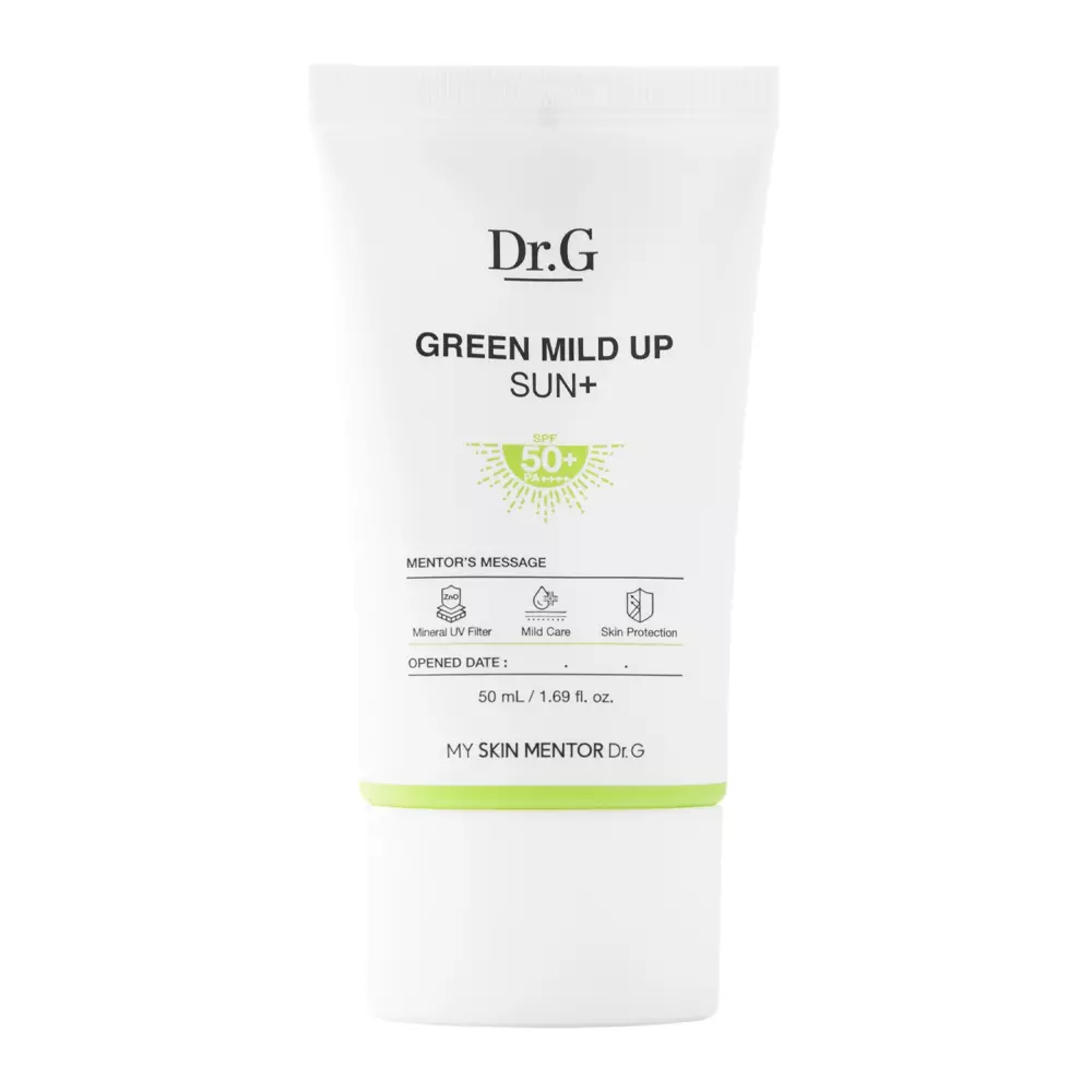 Dr.G - Green Mild Up Sun+ SPF50+/PA++++ - SPF krém s minerálními filtry - 50 ml