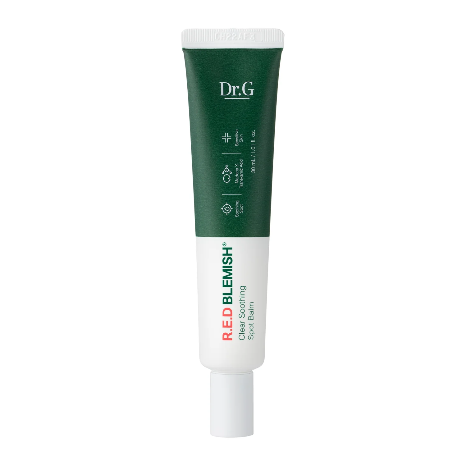 Dr.G - Red Blemish Clear Soothing Spot Balm - Zklidňující krém na nedokonalosti - 30 ml