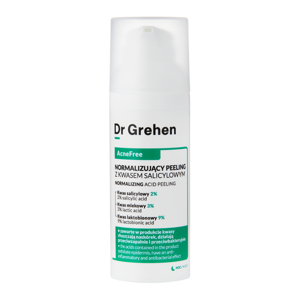 Dr Grehen - AcneFree - Normalizing Acid Peeling - Normalizující peeling s kyselinou salicylovou - 50 ml