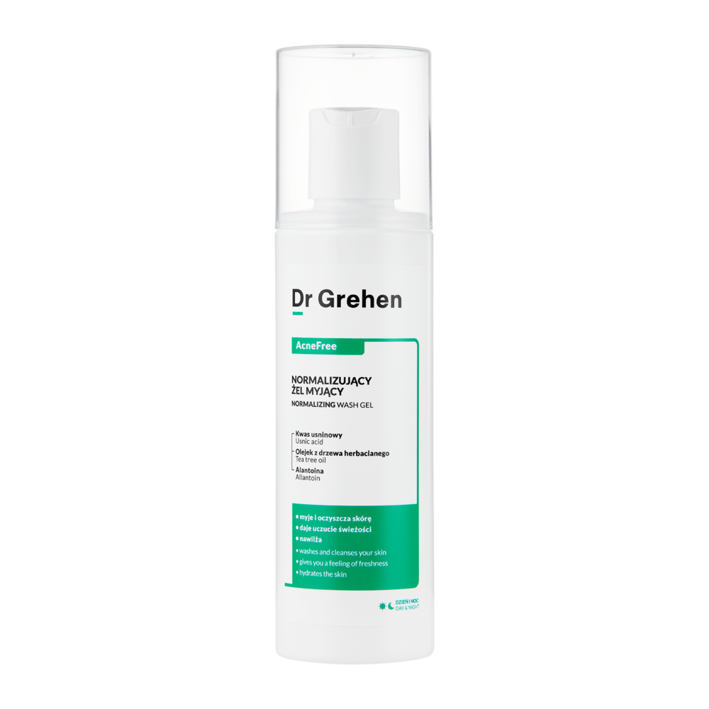 Dr Grehen - AcneFree - Normalizing Wash Gel - Normalizační čistící gel -  200 ml