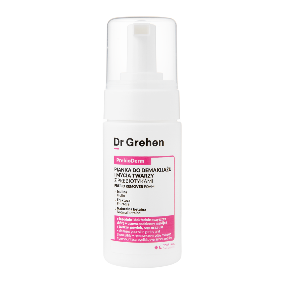 Dr. Grehen - PrebioDerm - Prebio Remover Foam - Odličovací a mycí pěna na obličej s prebiotiky - 100 ml