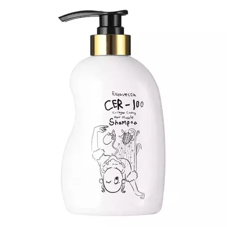 Elizavecca CER-100 Collagen Coating Hair Muscle Shampoo - Šampon na vlasy s kolagenem - 500 ml