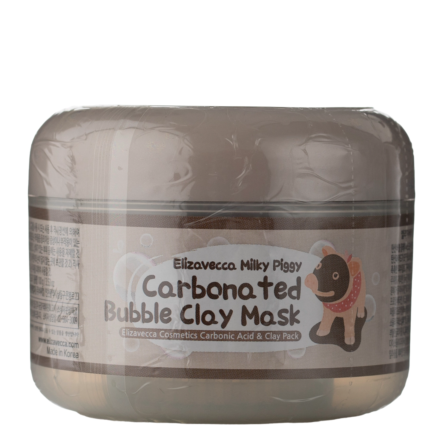 Elizavecca - Milky Piggy Carbonated Bubble Clay Mask - Čisticí maska s jílem - 100 ml