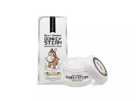 Elizavecca - Silky Creamy Donkey Steam Moisture Milky Cream - Hydratační pleťový krém - 100 ml