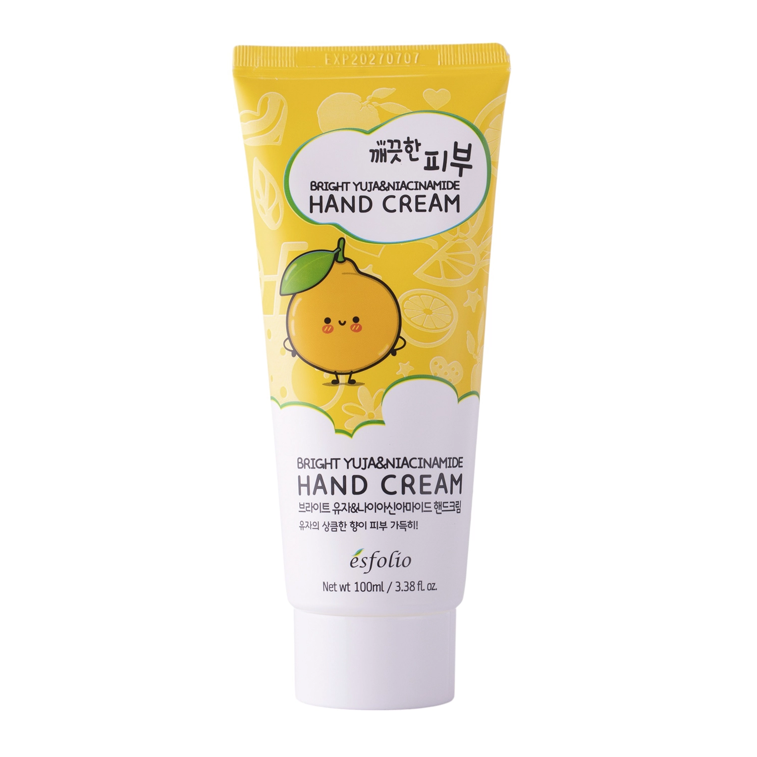 Esfolio - Bright Yuja & Niacinamide Hand Cream - Hydratační krém na ruce - 100 ml