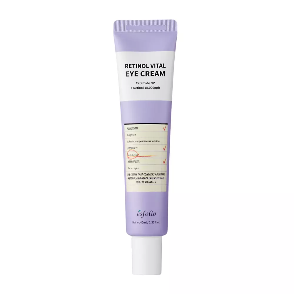 Esfolio - Retinol Vital Eye Cream - Oční krém s retinolem - 40 ml