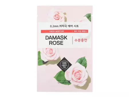 Etude House - 0.2mm Therapy Air Mask - Damask Rose - Hydratační maska ​​s extraktem z damašské růže - 20 ml