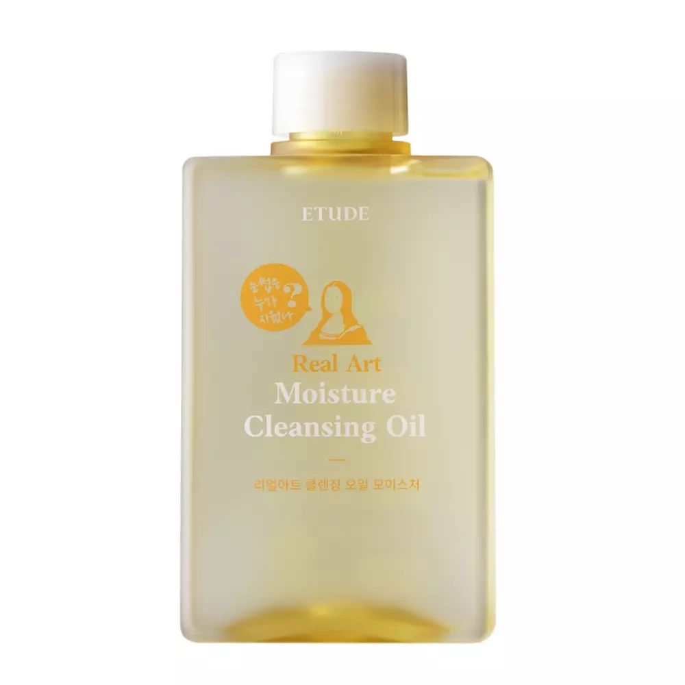 Etude House - Real Art Cleansing Oil Moisture - Odličovací olej na obličej i oči - 185 ml