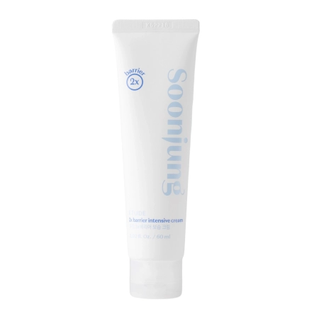 Etude House - Soon Jung 2x Barrier Intensive Cream - Hydratační a zklidňující krém - 60 ml