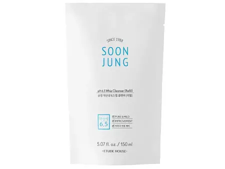 Etude House - Soon Jung pH 6,5 Whip Cleanser (Refill) - Čisticí pěna na obličej (náhradní balení) - 150 ml