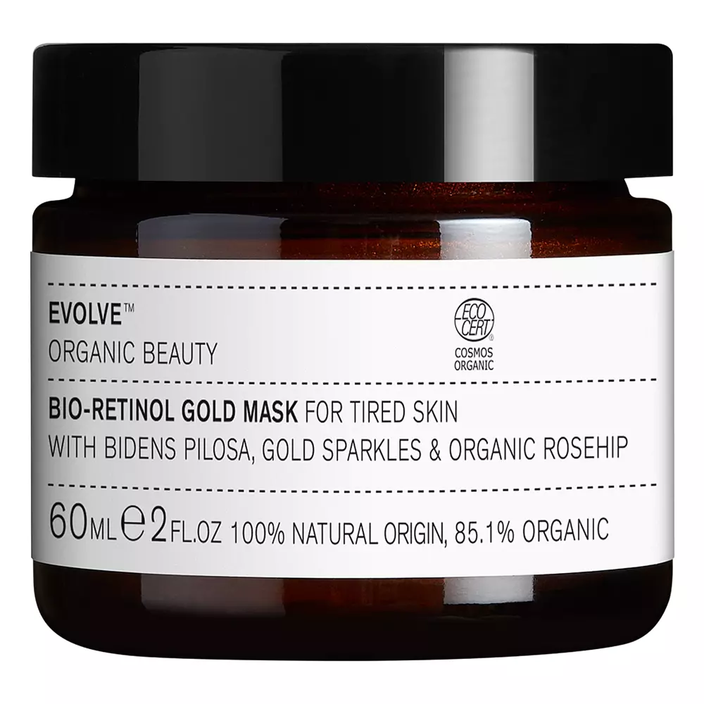 Evolve Organic Beauty - Bio-Retinol Gold Mask - Zlatá pleťová maska s bio retinolem - 60 ml