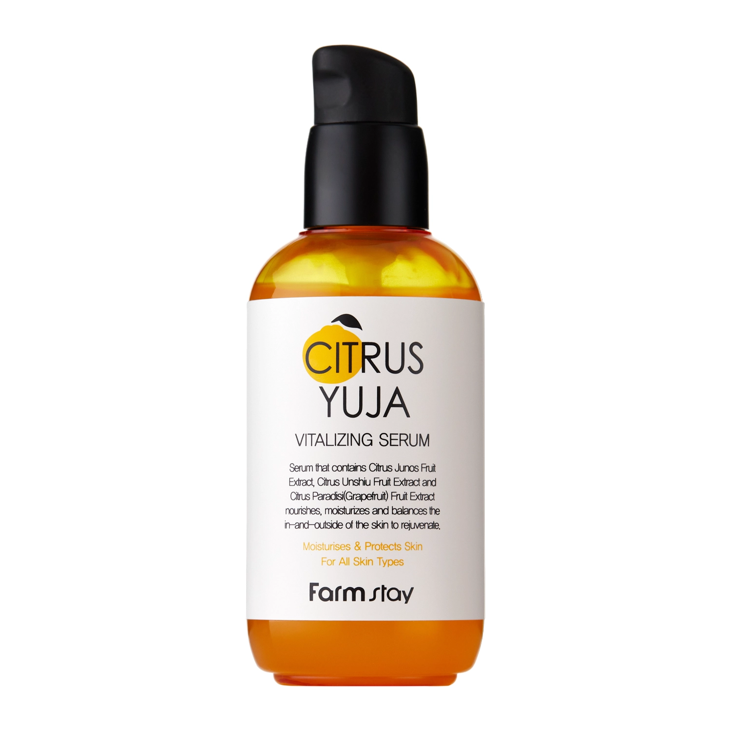 Farmstay - Citrus Yuja Vitalizing Serum - Revitalizační sérum s extraktem z Yuzu - 100 ml