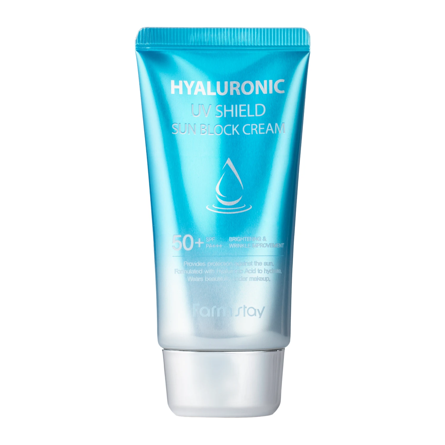 Farmstay - Hyaluronic UV Shield Sun Block Cream - Hydratační krém na obličej s filtrem - 70 g