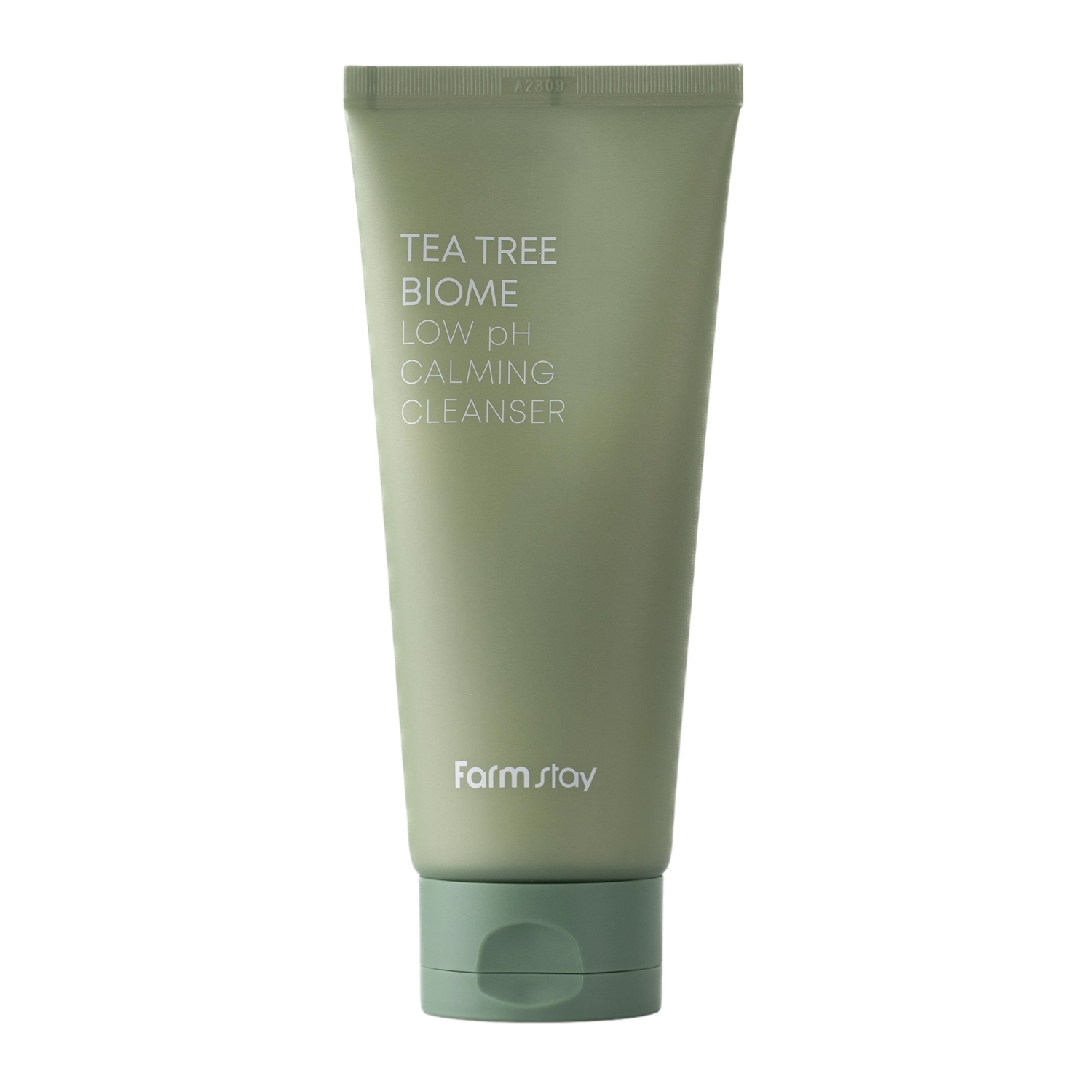 Farmstay - Tea Tree Biome Low pH Calming Cleanser - Zklidňující čisticí gel na obličej - 180 ml