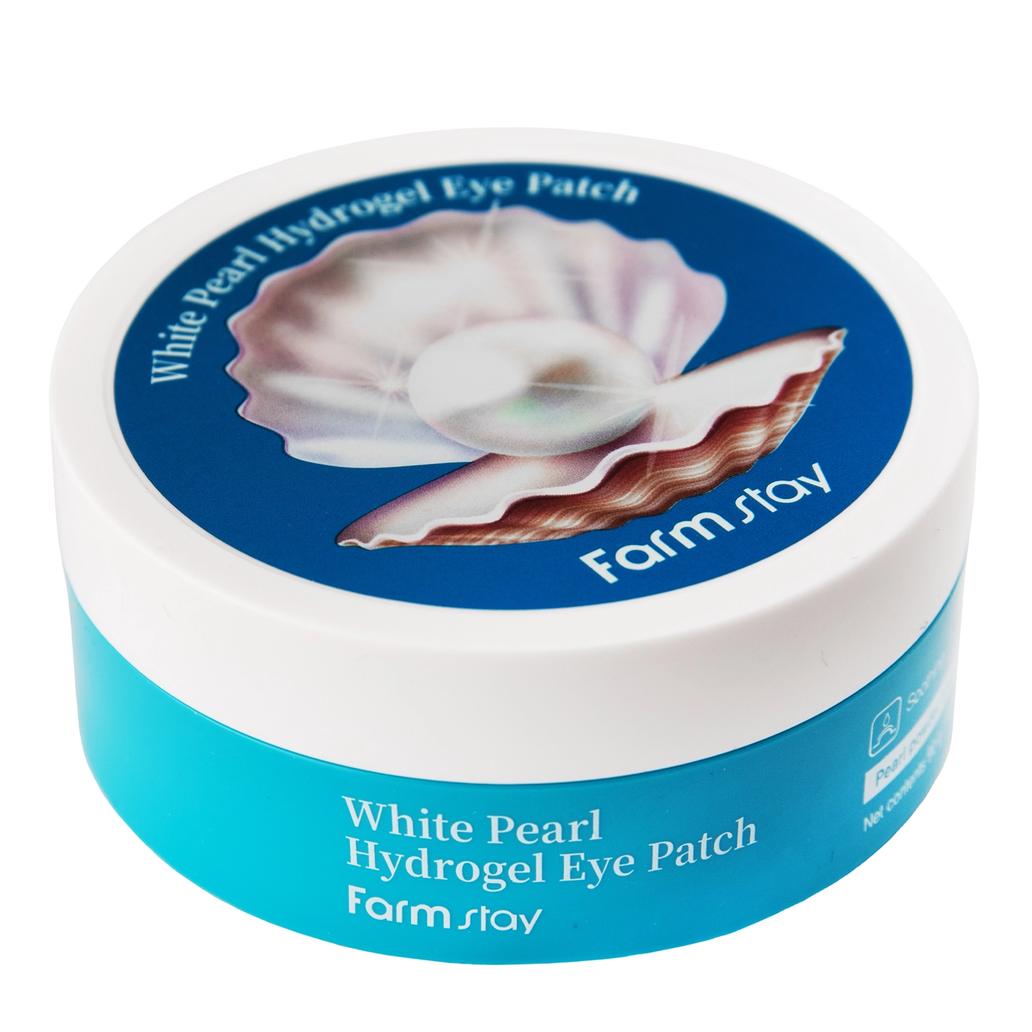 Farmstay - White Pearl Hydrogel - Hydratační náplasti na oči - 60 ks / 90 g