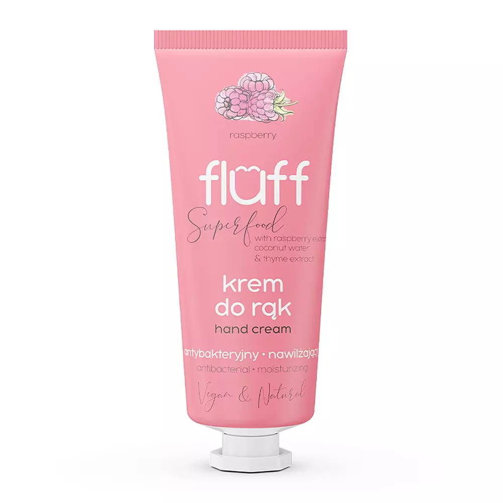 Fluff - Superfood - Hand Cream - Krém na ruce - malina - 50 ml